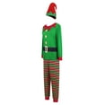 thumbnail image 2 of Christmas Pajamas Set for Couples Xmas Pjs Long Sleeve Holiday Sleepwear Festival Party LongJohns Set for Men Women, 2 of 8
