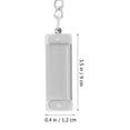 thumbnail image 4 of 4pcs armónica llavero colgante colgante colgante de mini armónica llavero por regalo, 4 of 5