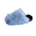 thumbnail image 2 of Family Gifts Womens Slippers Soft Plush Warm House Shoes Women's Fashion Casual Home Indoor And Outdoor Solid Color Bow Knot Slippers Plus Velvet Warm Slippers Blue 40, 2 of 9