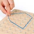 thumbnail image 2 of Geoboard de madera BANYUO 8x8 Pin juguete educativo, 2 of 5