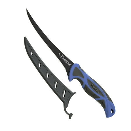 SMITH S DARCIZZLE 51319 6IN CURVED FLEX FILLET KNIFE BLUE