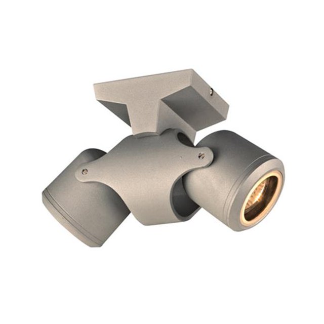 PLC 2090SL Vela Silver LED Exterior Wall & Ceiling Light