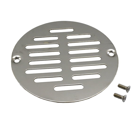 Jones Stephens D54108 5" Stainless Steel Round Floor Drain - Stainless Steel