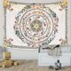 thumbnail image 1 of Mandala Flores Naturaleza - Tapiz de Pared - 200x150 cm - Tapiz de Pared Grande - Decoración Póster - Accesorios Hippie Bohemio - Vestir - Lienzo - Curt, 1 of 4