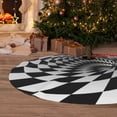 thumbnail image 6 of Picia 3D Vortex Illusion Print Christmas Tree Skirt , Christmas Tree Skirt Ornaments for Merry Christmas Holiday Party Decorations Indoor Outdoor-30", 6 of 7