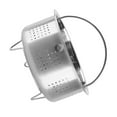 thumbnail image 4 of Round Stainless Steel Steamer Rack with Handle, Rice Cooker Insert Steaming Rack for Food Egg Fruits, Stock Pot Steaming Tray Pressure Cooker for Cooking  Bread Salad, 4 of 7