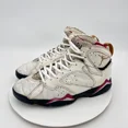 thumbnail image 1 of Ni - ke Vintage Ni - ke Air Jordan Retro 7 Cardinal Men Size 10 White Shoes Made In Korea, 1 of 5