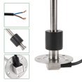 thumbnail image 4 of Unique Bargains Fuel Sending Unit and Gauge Kit Boat Fuel Sending Unit Marine Fuel Sender Unit 18.11" Metal Silver Tone Black 1 Set 0-190 Ohm, 4 of 6