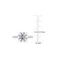thumbnail image 3 of 2.96 Carat (Ctw VS1-VS2, G-H) Lab-Grown Diamond Solitaire Engagement Ring 14k White Gold for Women, 3 of 6