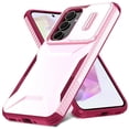 thumbnail image 3 of Rugged Case for Samsung Galaxy A35 5G with Slide Camera Cover & Drop Protection Pink, 3 of 5