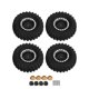 thumbnail image 3 of Ruedas de coche modelo Micro llanta de malla de aluminio de alto agarre ruedas y neumáticos RC de 55mm para coche AXI00002 1/24 RC ANGGREK Otros, 3 of 8