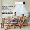thumbnail image 4 of Cozeware 18000 BTU Mini Split Air Conditioner and Heat Pump, 230V 20 SEER2 Ductless Inverter AC, WiFi & Alexa Compatible, Cools & Heats Up to 1250 Sq. Ft., Includes Installation Kit, 4 of 8