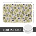 thumbnail image 2 of Sikiie Skull Snake Print Flannel Anti-slip Floor Mat 16x24in, Thickened Dustproof Entrance Door Mat Floor Mat for Kitchen, Bathroom, Laundry Room, 2 of 7