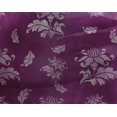 thumbnail image 5 of oneOone Georgette Viscose Purple Fabric Floral & Craft Projects Decor Fabric Printed By The Yard 42 Inch Wide, 5 of 5