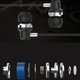 thumbnail image 4 of Twowood auricular J10 Metal Universal In-Ear Auriculares con cable Música Estéreo Mic Auriculares Auriculares Auriculares, 4 of 7