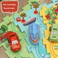 thumbnail image 2 of DIY Assembling Electric Trolley,Children's Educational Set Track Car Puzzle C7D1, 2 of 8