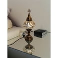 thumbnail image 6 of Angora Elif Small Decorative Table Lamp | Turkish Blowing Glass Desk Lamps (13.38"), 6 of 6