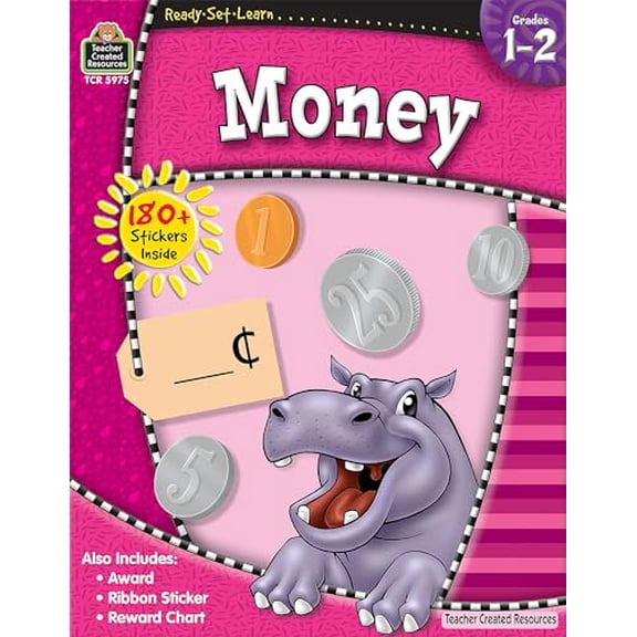 Pre-Owned Ready-Set-Learn: Money, Grades 12 from Teacher Created Resources, 9781420659757, 1420659758, Paperback, Csm edition