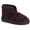 Ebony/Chianti, variant on MUK LUKS Men's Mark Bootie Slippers