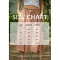 thumbnail image 3 of JWD Women's Skirts Flowy Maxi Skirt Summer Long Midi Length Casual Skirt Elegant Cool Dress with Pockets Khaki XL, 3 of 10