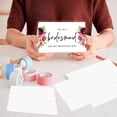 thumbnail image 2 of Koyal Wholesale Wedding Day Gift Set with Envelopes Set of 8 Burgundy Peonies To My Bridesmaid On My Wedding Day, 2 of 5