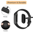 thumbnail image 4 of MYKOMI Charger for Fitbit Charge 6/Fitbit Charge 5/Fitbit Luxe, Replacement USB-A Charging Cable for Fitbit Charge 5/Charge 6/Luxe (3.3ft/1m), 4 of 6