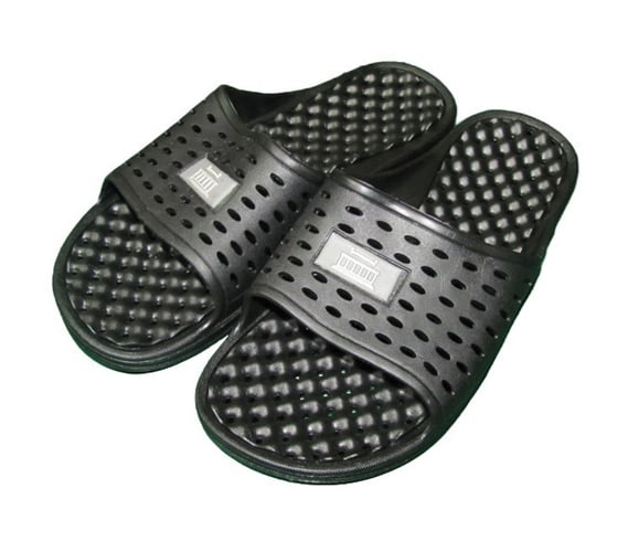 rubber slippers with holes