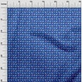 thumbnail image 3 of oneOone Silk Tabby Medium Blue Fabric Birds Rooster Sewing Craft Projects Fabric Prints By Yard 42 Inch Wide, 3 of 5