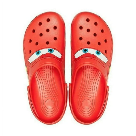 Lightning Mcqueen Chaussures Aoger Disney Pixar Dessin Animé Imperméables Pantoufles Chaussures de Plage Extérieures Sandales Décontractées à Enfiler en Eva
