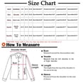thumbnail image 3 of DPTALR Hooded Pullover For Womens Button Down Hoodies Drawstring Pocket Chirstmas Print Casual Long Sleeve V-Neck Sweatshirts, 3 of 4