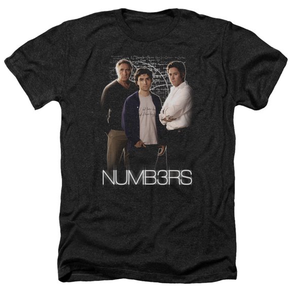 Numbers - Equations - Heather Short Sleeve Shirt - Large