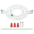 thumbnail image 1 of Kit de Soporte Universal para Lámparas Uxcell de 140mm (5.5"), Placa de Techo Redonda con Tornillo para Luz de Pared, Luz de Techo, Lámpara Colgante, Candelabro, 1 of 7