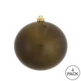 thumbnail image 3 of Adorno Bola de Caramelo Verde Oliva Vickerman 4.75 cm Irrompible 4 unidades, 3 of 4