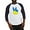 Blue/White, variant on CafePress - Ukrainian Flag Peace Sign Ukraine Baseball Jersey - Cotton Baseball Jersey, 3/4 Raglan Sleeve Shirt