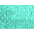 thumbnail image 1 of Ahgly Company Indoor Rectangle Abstract Turquoise Blue Contemporary Area Rugs, 8' x 12', 1 of 4