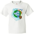thumbnail image 3 of Inktastic Earth Day Turtle Planet with Waves and Birds Youth T-Shirt, 3 of 5