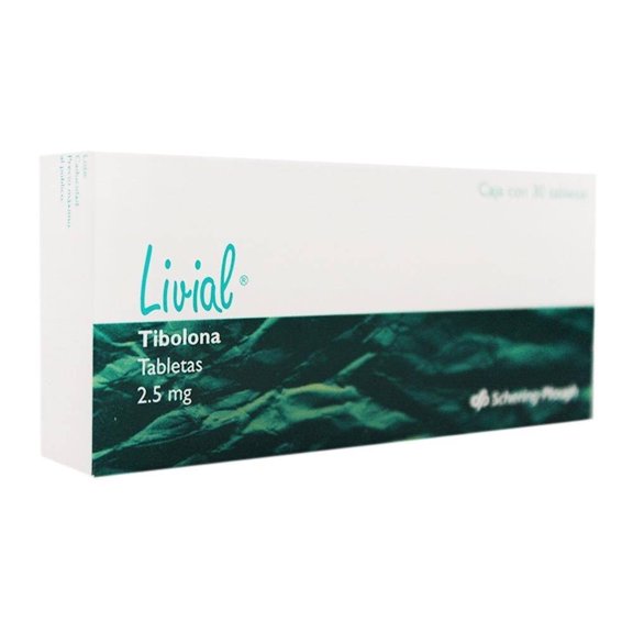Livial 2.5 mg 30 tabletas