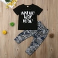 thumbnail image 3 of 2pcs Baby boy Clothes Kid Infant Camoflage Pant Short Sleeve Tshirt Clothing Set Toddler Boy Summer Outfits, 3 of 8