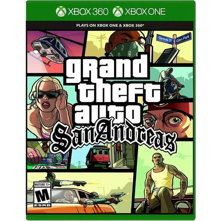 Brand New Grand Theft Auto San Andreas Xbox 360 Xbox One Backwards Compatible