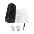 thumbnail image 2 of netuera Hardware Cloth 24 in x 100 ft 1 in, Chicken Wire Fence with Pliers and Glove (16 Gauge), for Chicken Coop, Screen mesh, Rabbit Fence and Poultry Enclosures (Black), 2 of 6