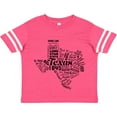 thumbnail image 3 of Inktastic Texas Word Salad State Outline Boys or Girls Toddler T-Shirt, 3 of 5