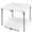 White, variant on LIANGKA Folding Camping Table Rustproof Steel Frame HDPE Tabletop Portable Outdoor Dining Table for 4 Person