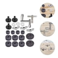 thumbnail image 3 of Shisuyan Drum Hardware Pack Felt Drum Pad Set 23Piece Set 6.3x2In, 3 of 8