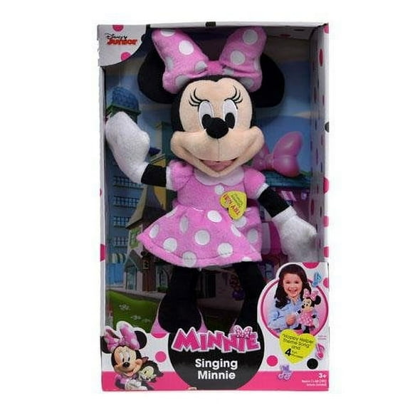 Plush - Disney - Minnie Mouse - Happy Helpers 12" Singing Doll