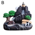 thumbnail image 1 of Waterfall Incense Burner Ceramic Backflow Incense Holder Fountain Incense· O4F9, 1 of 9