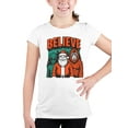 thumbnail image 2 of Believe: Santa, Alien, Bigfoot Youth's T-shirt, 2 of 3