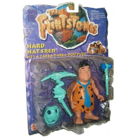 The Flintstones Hard Hat Movie Vintage Mattel Fred Figure