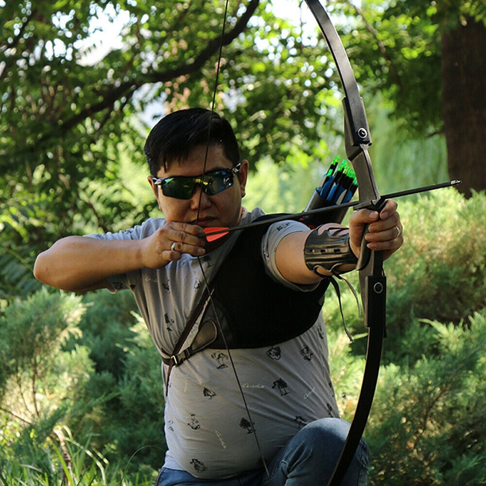 Cocobaby 57" Takedown Archery Recurve Bow Right Left Hand Hunting Beginner Practice 40Lbs