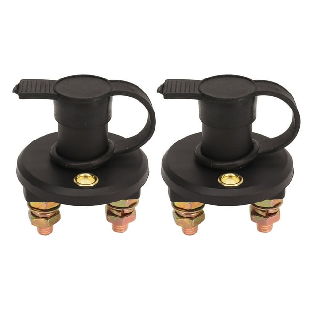 Interruptor De Desconexión De Batería, Interruptor De Apagado De Energía DC12 A 24 V Conductividad Desconexión Rápida Ajuste Universal Para Yate Para RV Para