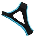 thumbnail image 3 of Anti Snore Chin Strap Adjustable Breathable Stop Snoring Device Snoring Sleep Aid SolutionBlack with Sky Blue Edge, 3 of 22